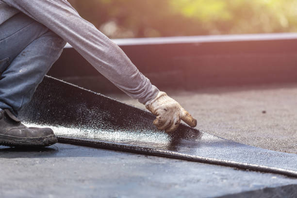 Professional Basement Waterproofing technician working in Bluff City, TN